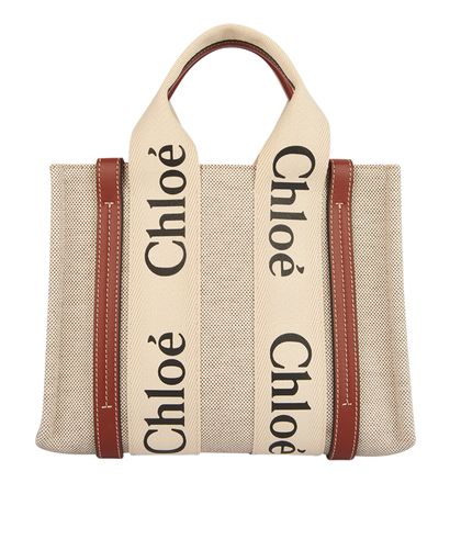Chloe Woody Small Tote, front view